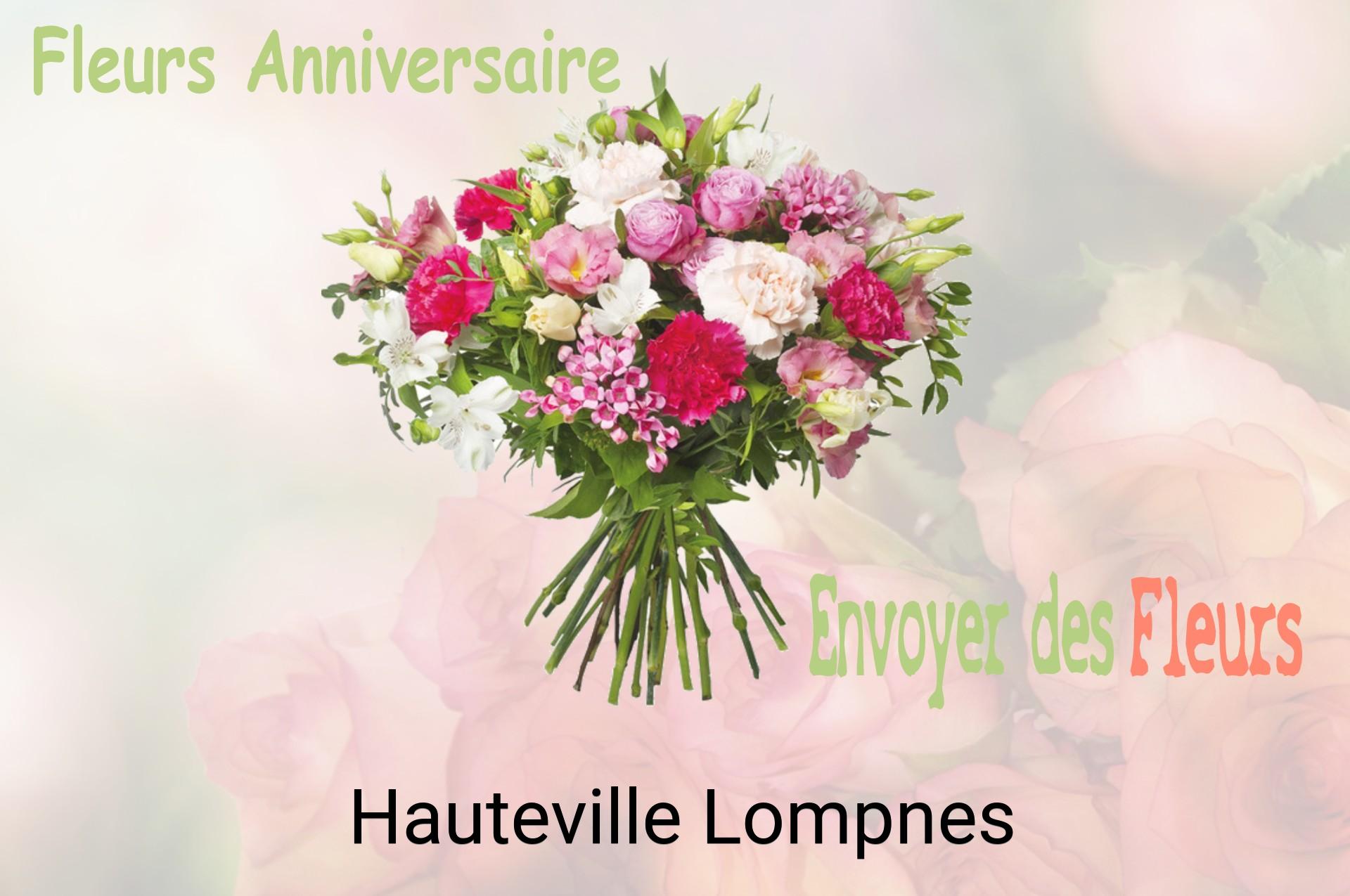 Bouquet de fleurs d’anniversaire livré à Hauteville-Lompnes