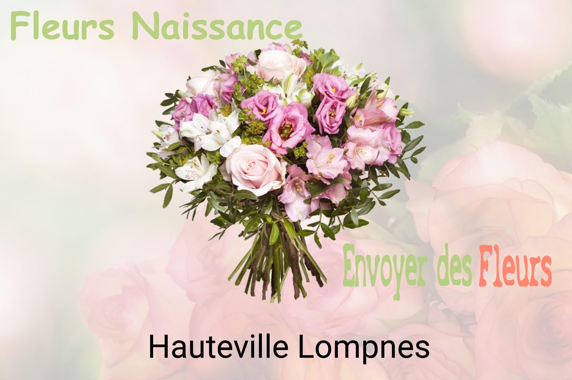 Bouquet de fleurs de naissance livré à Hauteville-Lompnes