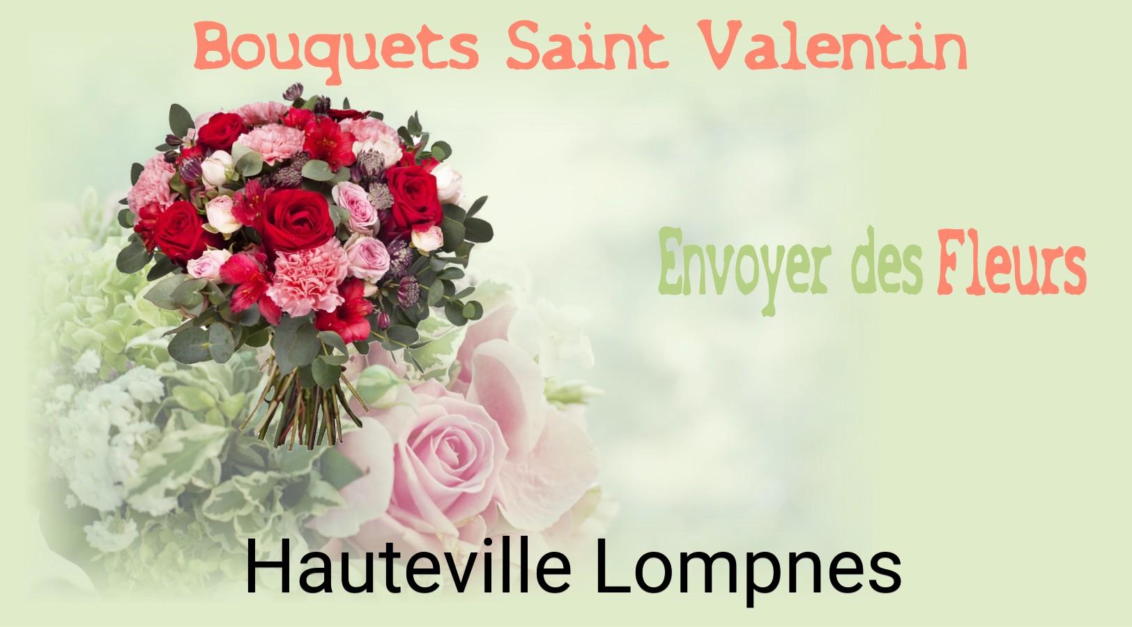 Roses de Saint-Valentin livrées à Hauteville-Lompnes